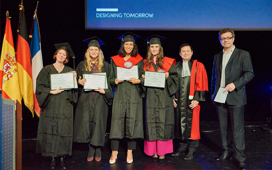 Remise du diplôme de Master en Management à l'ESCP