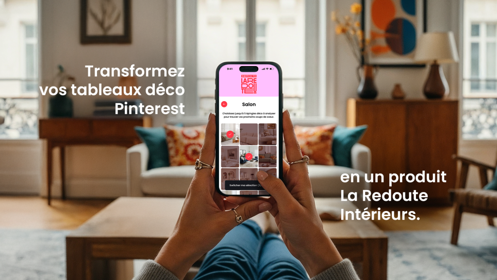 Transformez vos coups de cœur Pinterest en produits La Redoute Intérieurs.